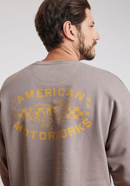 Polerón Hombre Crewneck Sweatshirt Iron