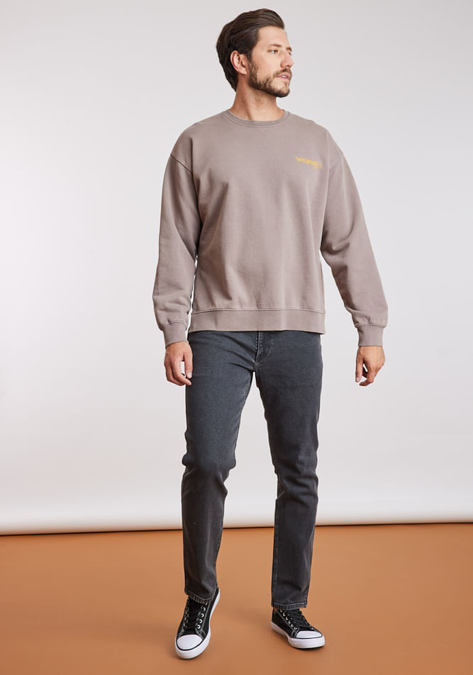 Polerón Hombre Crewneck Sweatshirt Iron