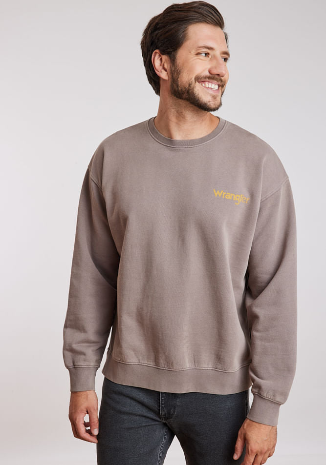 Polerón Hombre Crewneck Sweatshirt Iron