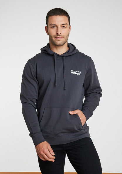 Poleron Hoodie Faded Black