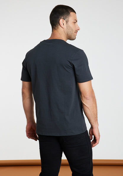 Polera Americana Tee Faded Black