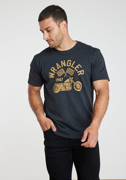 Polera Americana Tee Faded Black