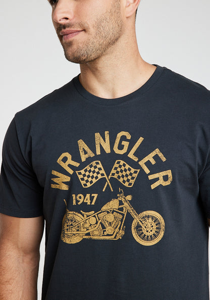 Polera Americana Tee Faded Black