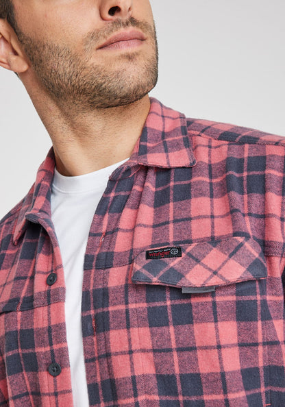 Camisa Hombre Campsite Shirt Cinnabar Plaid