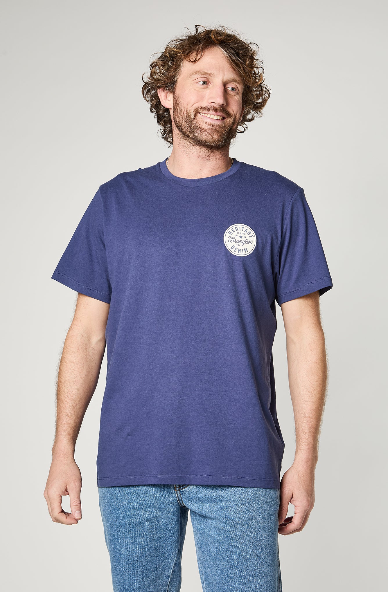 Polera Hombre Circle Tee Navy