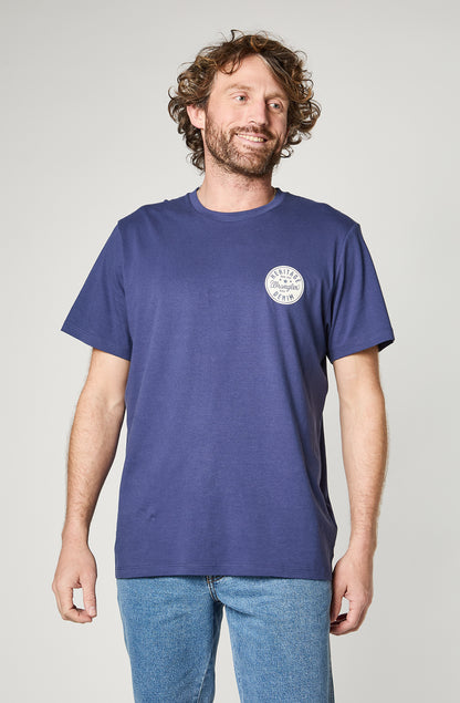 Polera Hombre Circle Tee Navy