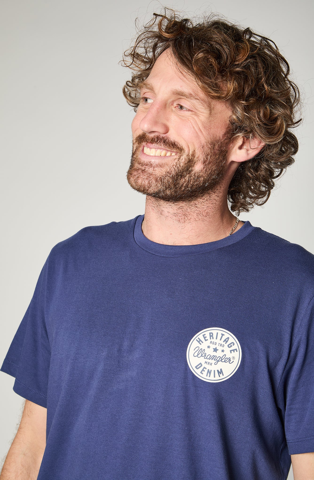 Polera Hombre Circle Tee Navy