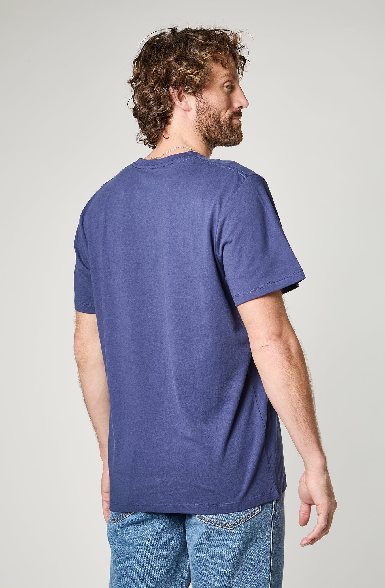 Polera Hombre Circle Tee Navy