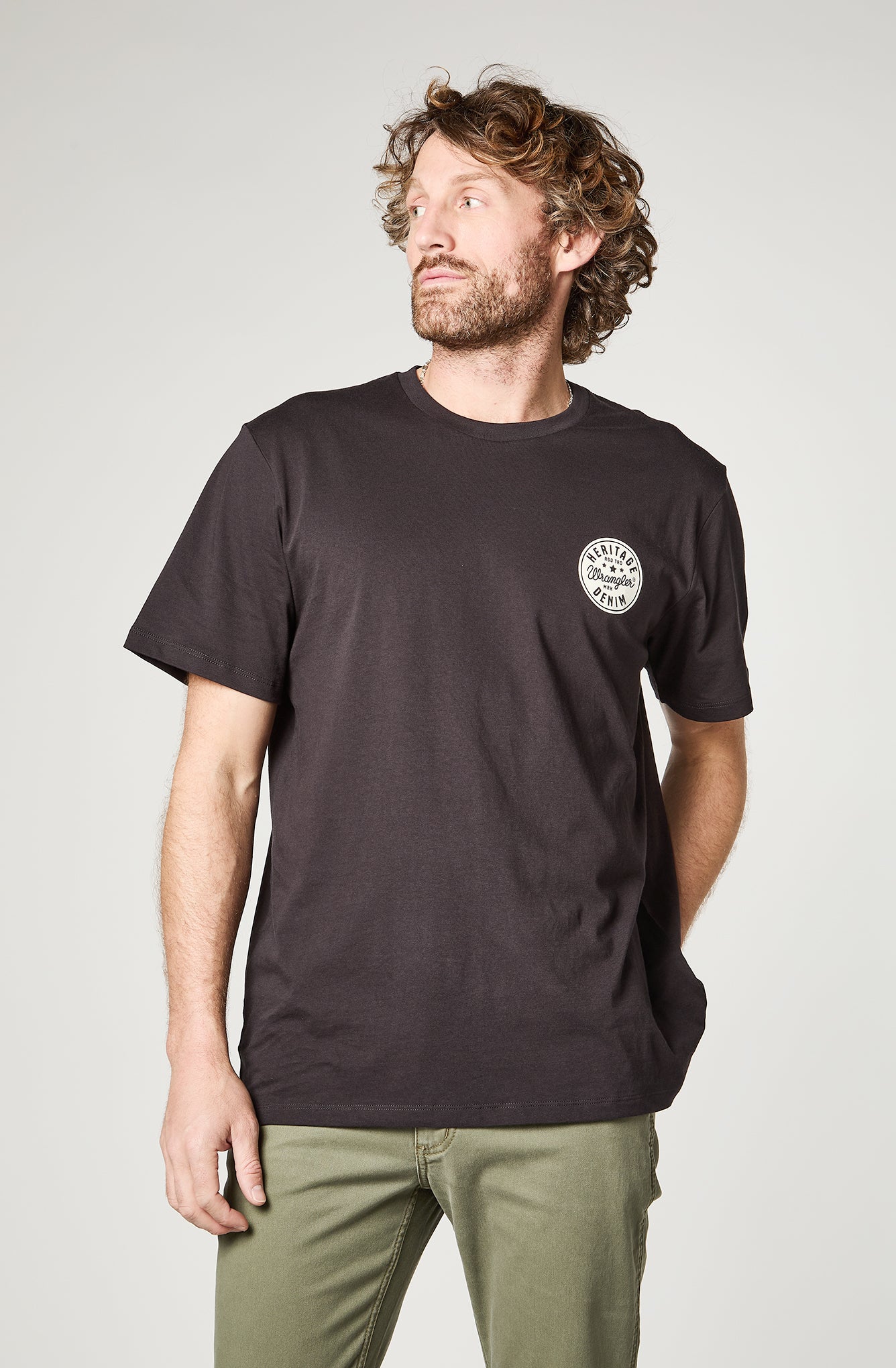 Polera Hombre Circle Tee Black