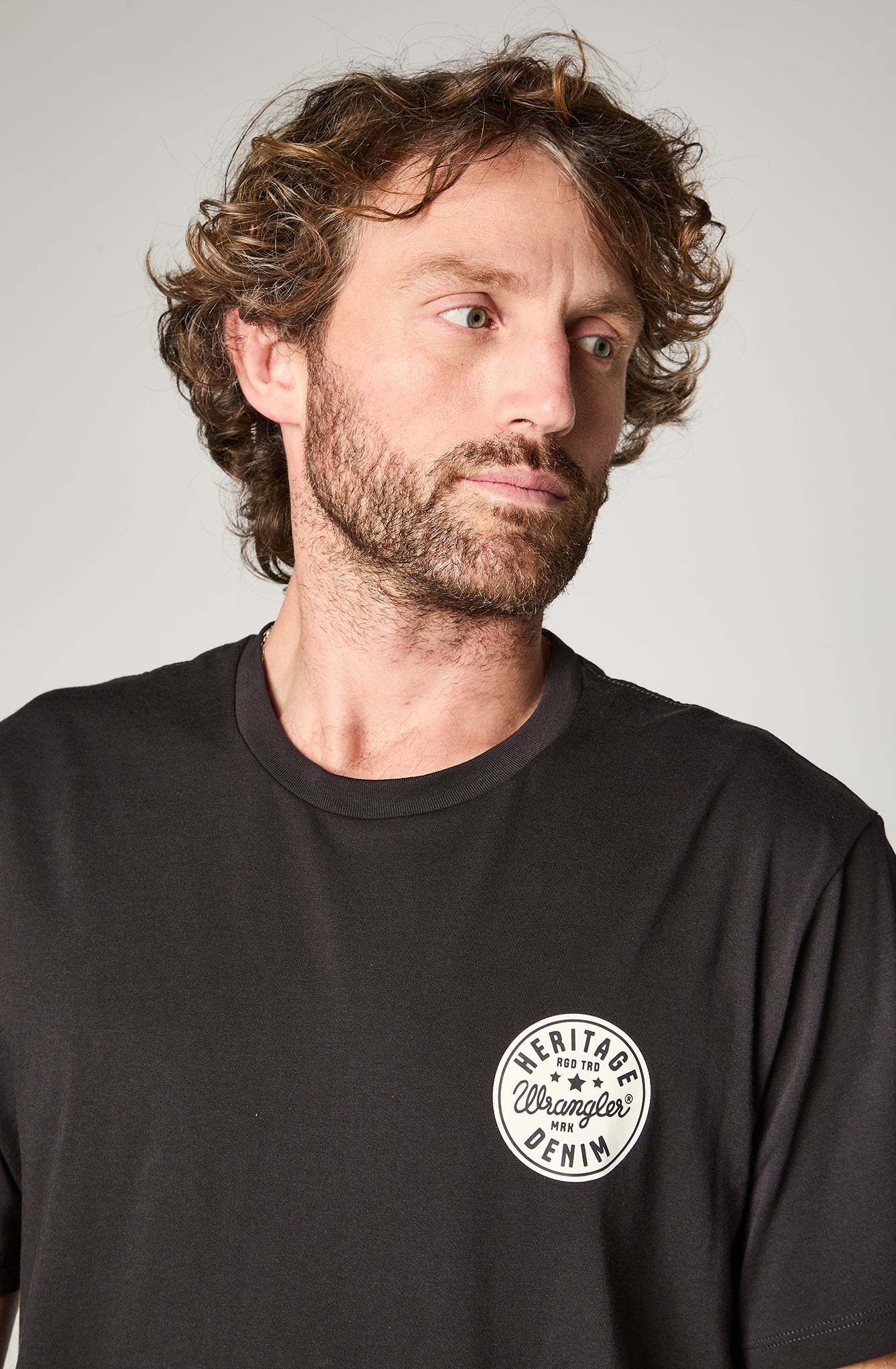 Polera Hombre Circle Tee Black
