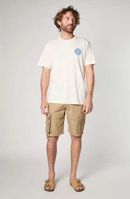 Polera Hombre Circle Tee White