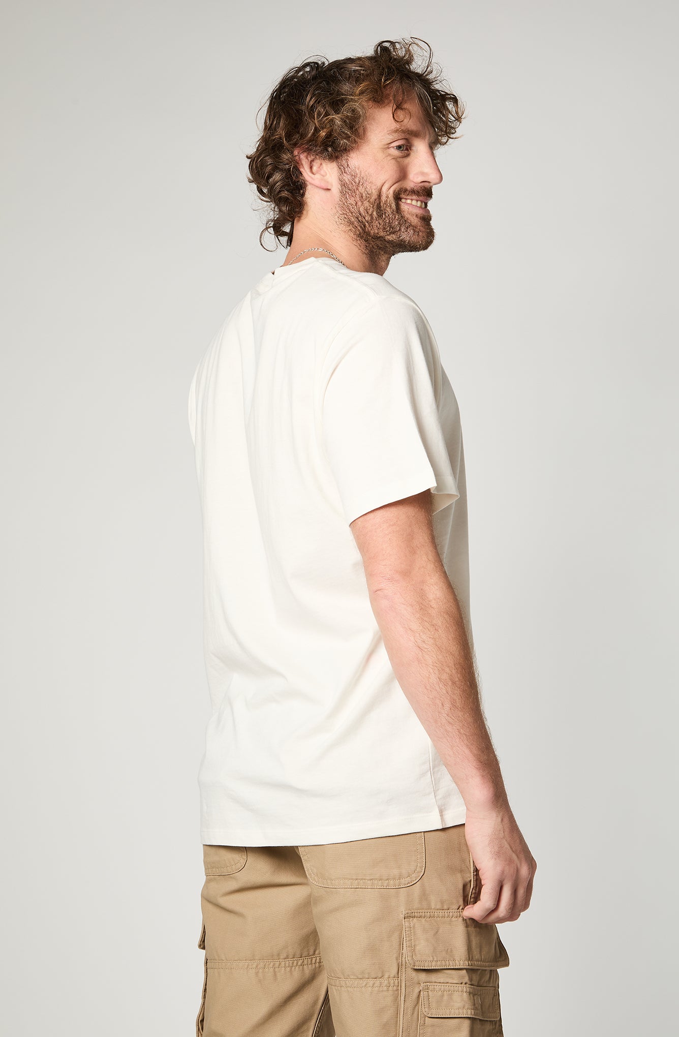 Polera Hombre Circle Tee White