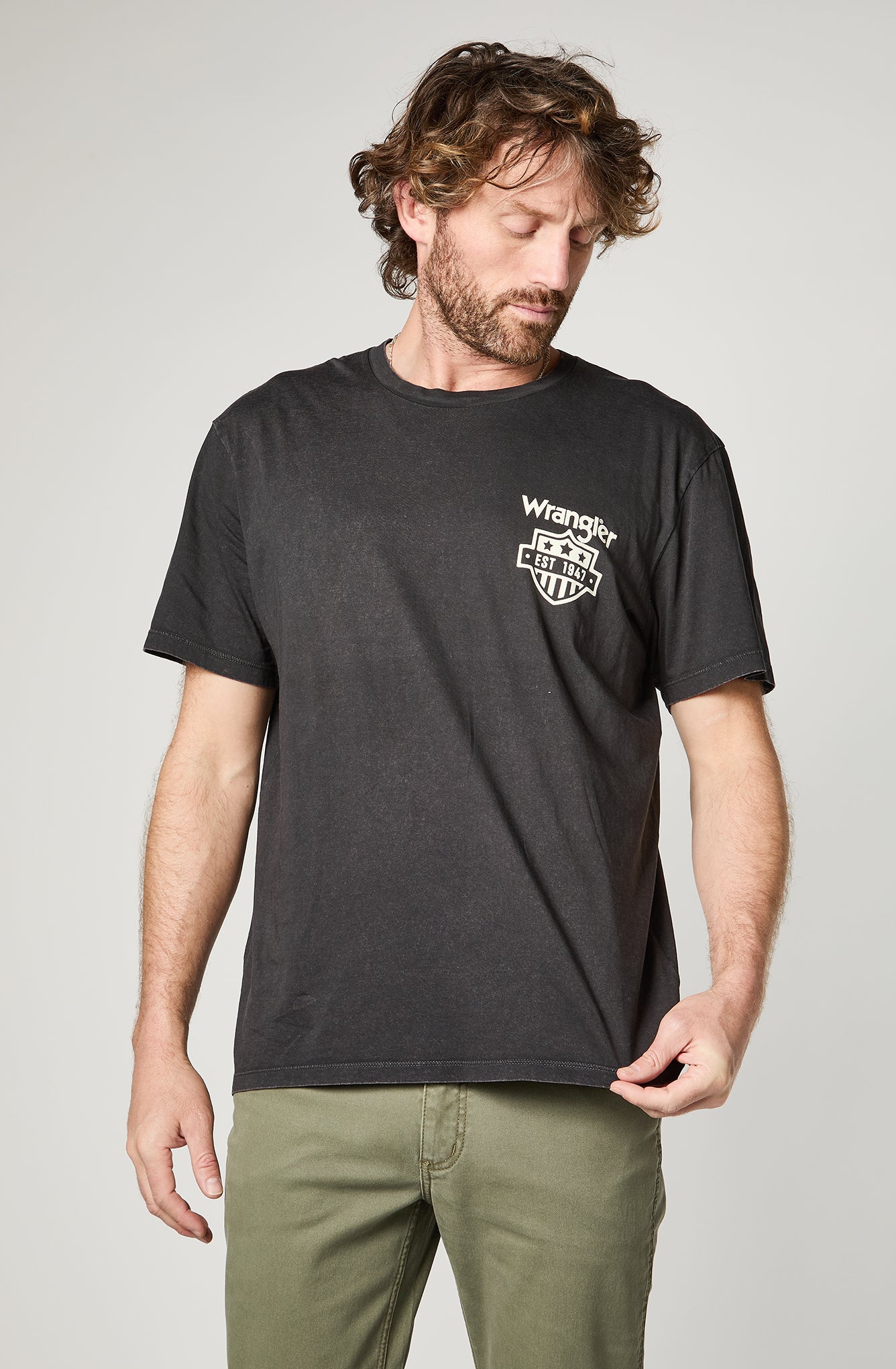 Polera Hombre Cowboy Tee Black