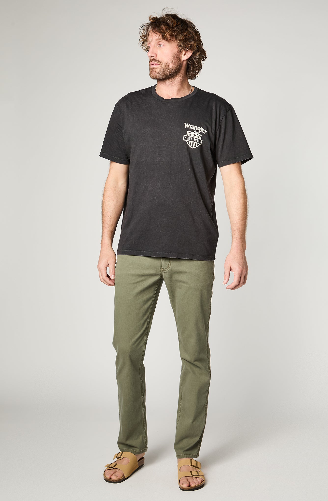 Polera Hombre Cowboy Tee Black