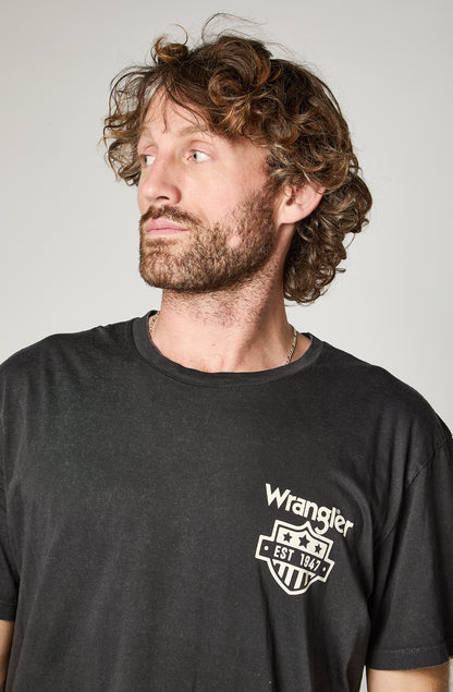 Polera Hombre Cowboy Tee Black