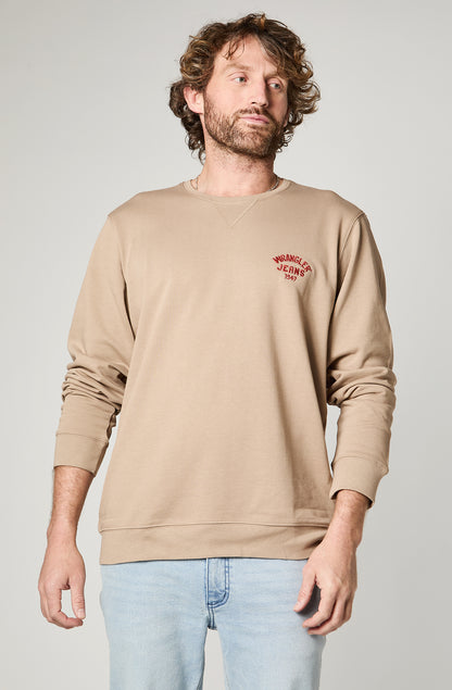 Sweatshirts Hombre Wrangler Jeans Beige