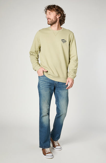 Sweatshirts Hombre Wrangler Jeans Verde