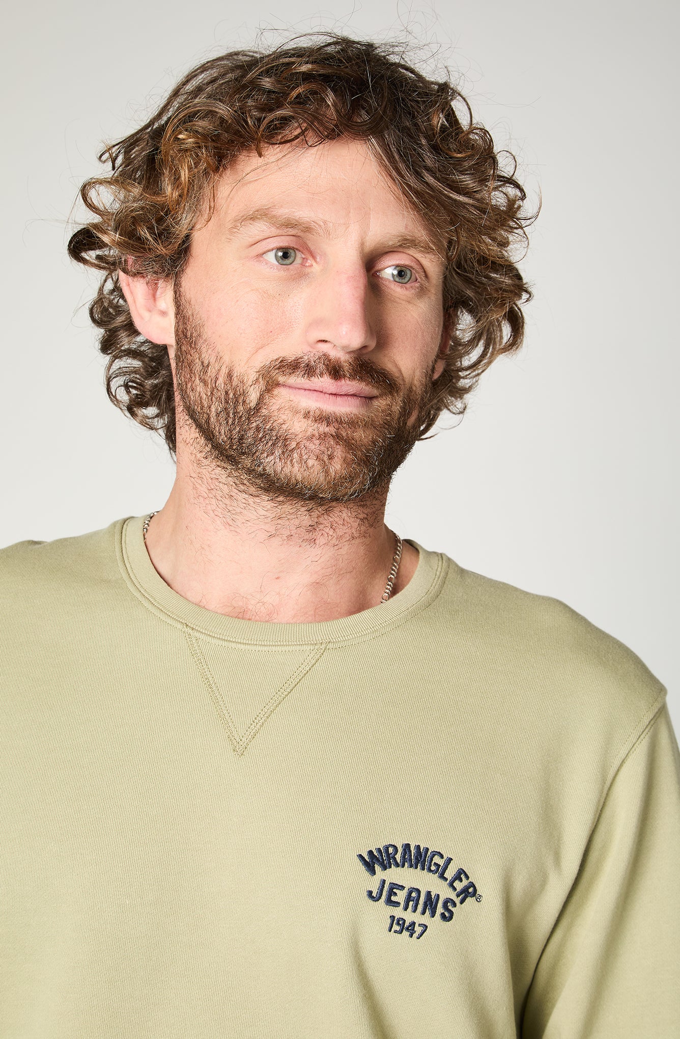 Sweatshirts Hombre Wrangler Jeans Verde