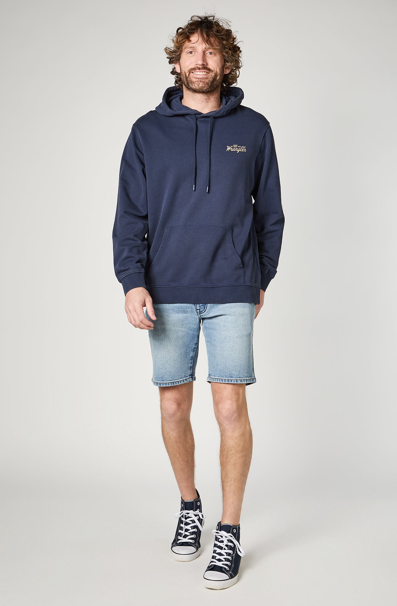 Poleron Hombre American Hoodie Navy