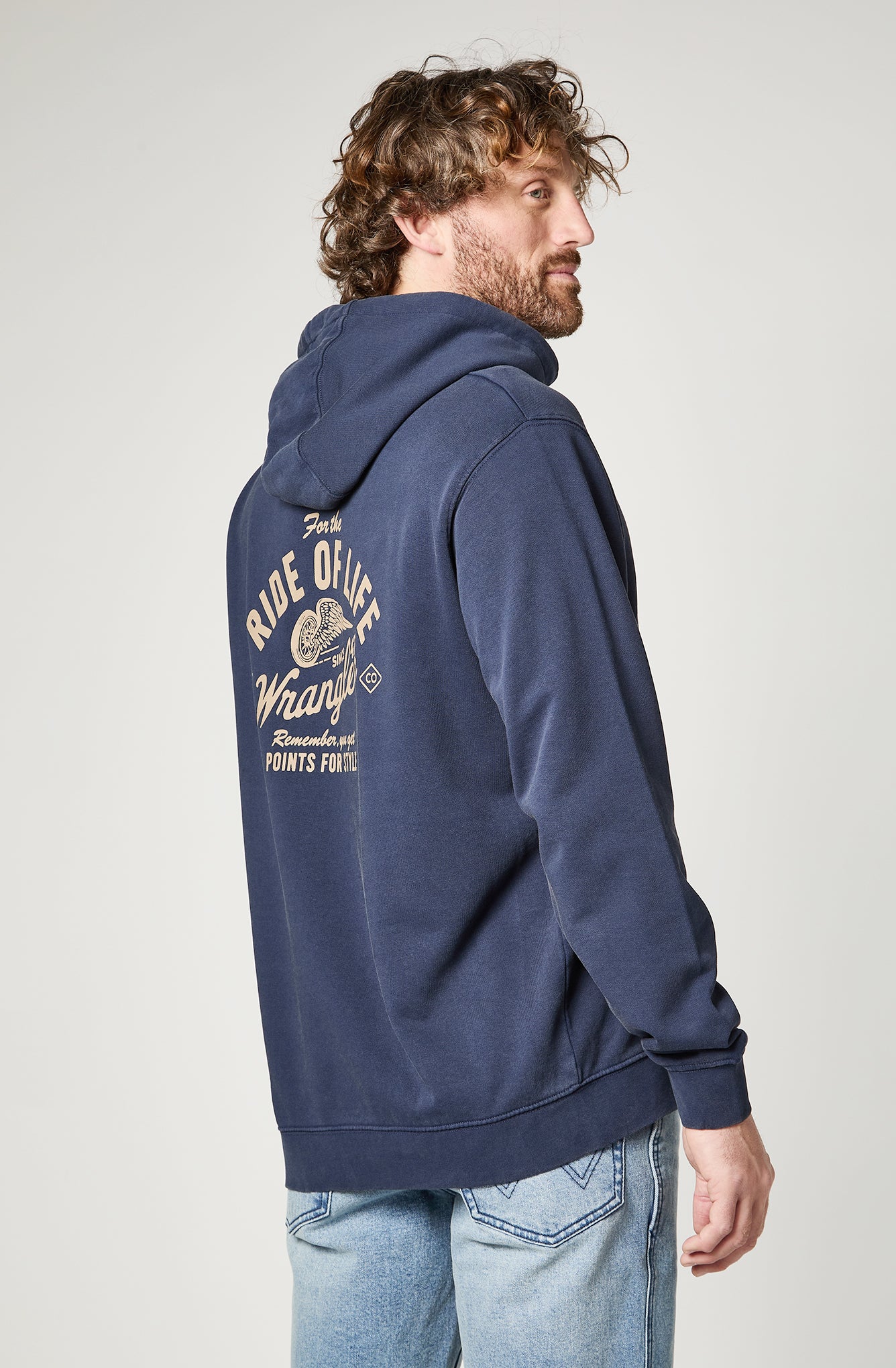 Poleron Hombre American Hoodie Navy