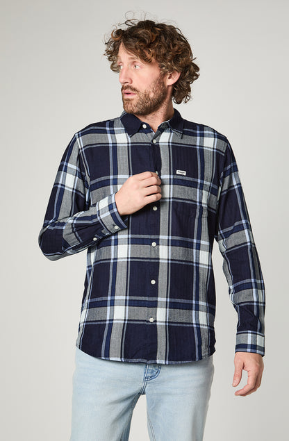 Camisa Hombre 1Pocket Indigo