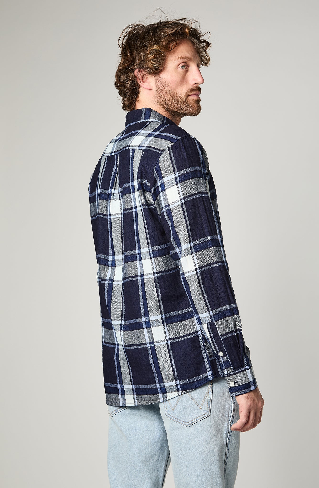 Camisa Hombre 1Pocket Indigo