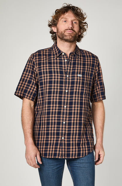Camisa M/C Hombre Navy