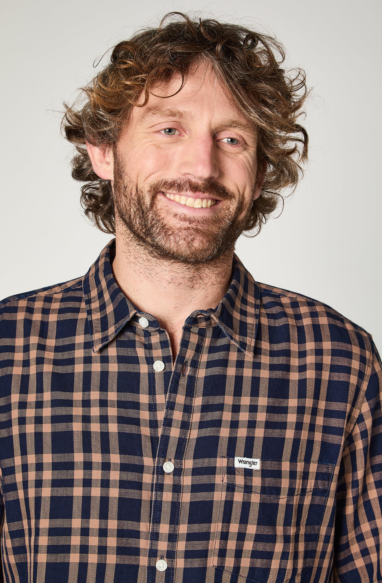 Camisa M/C Hombre Navy