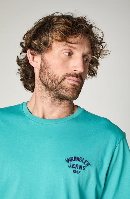 Polera Hombre Wrangler Jeans Verde