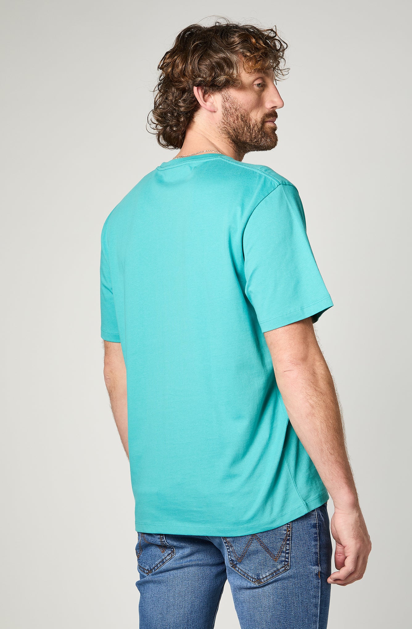 Polera Hombre Wrangler Jeans Verde