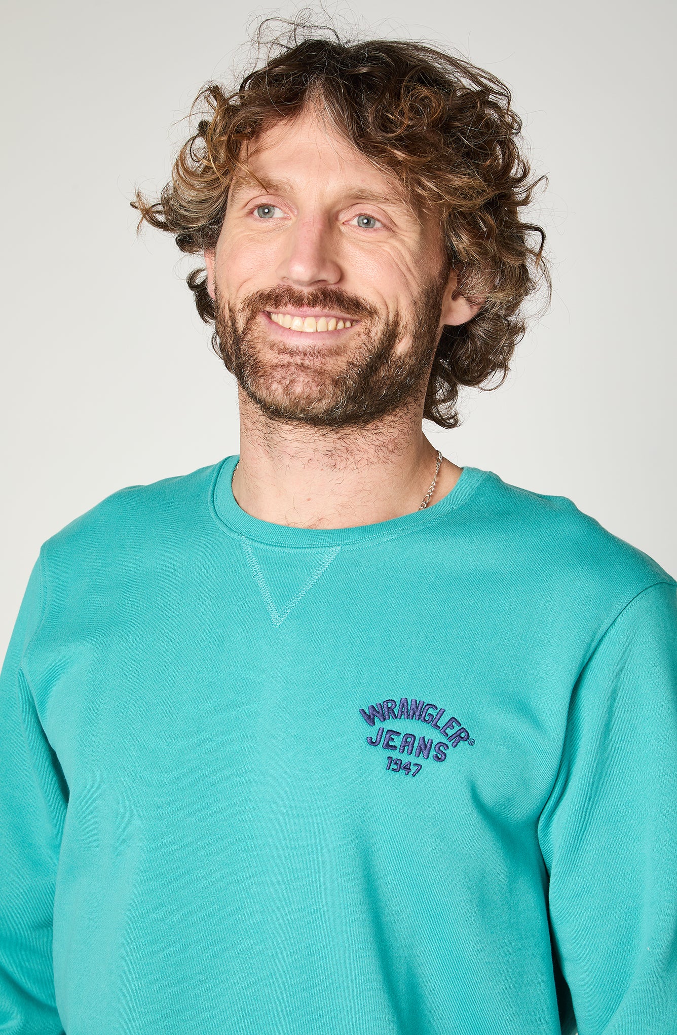 Sweatshirt Hombre Wrangler Jeans Verde