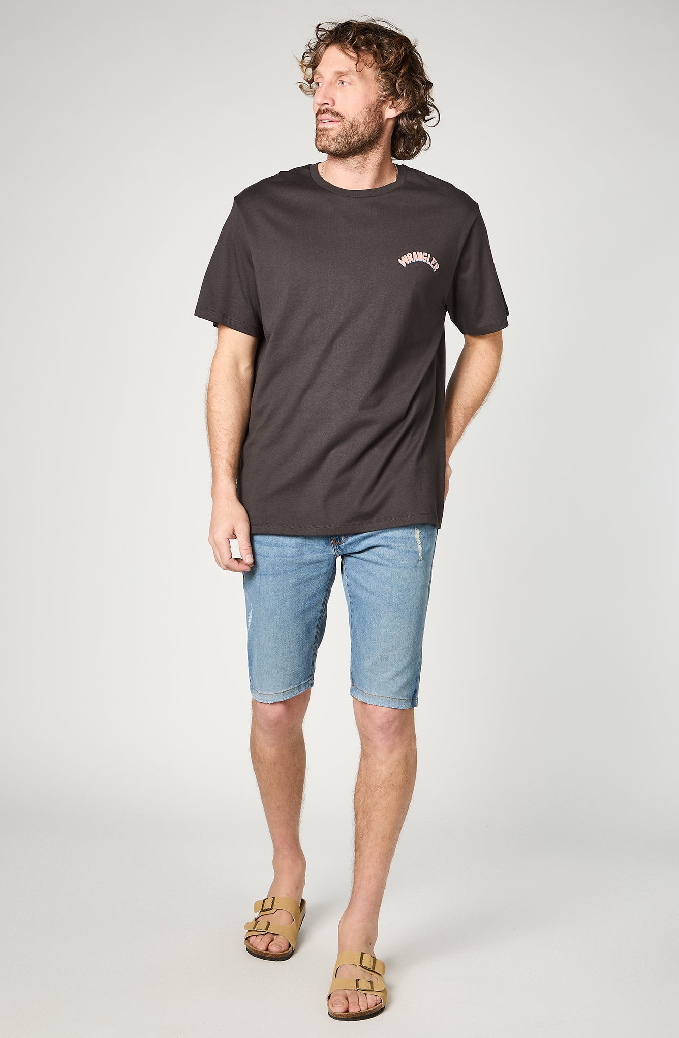 Polera Hombre Cowboy Negro