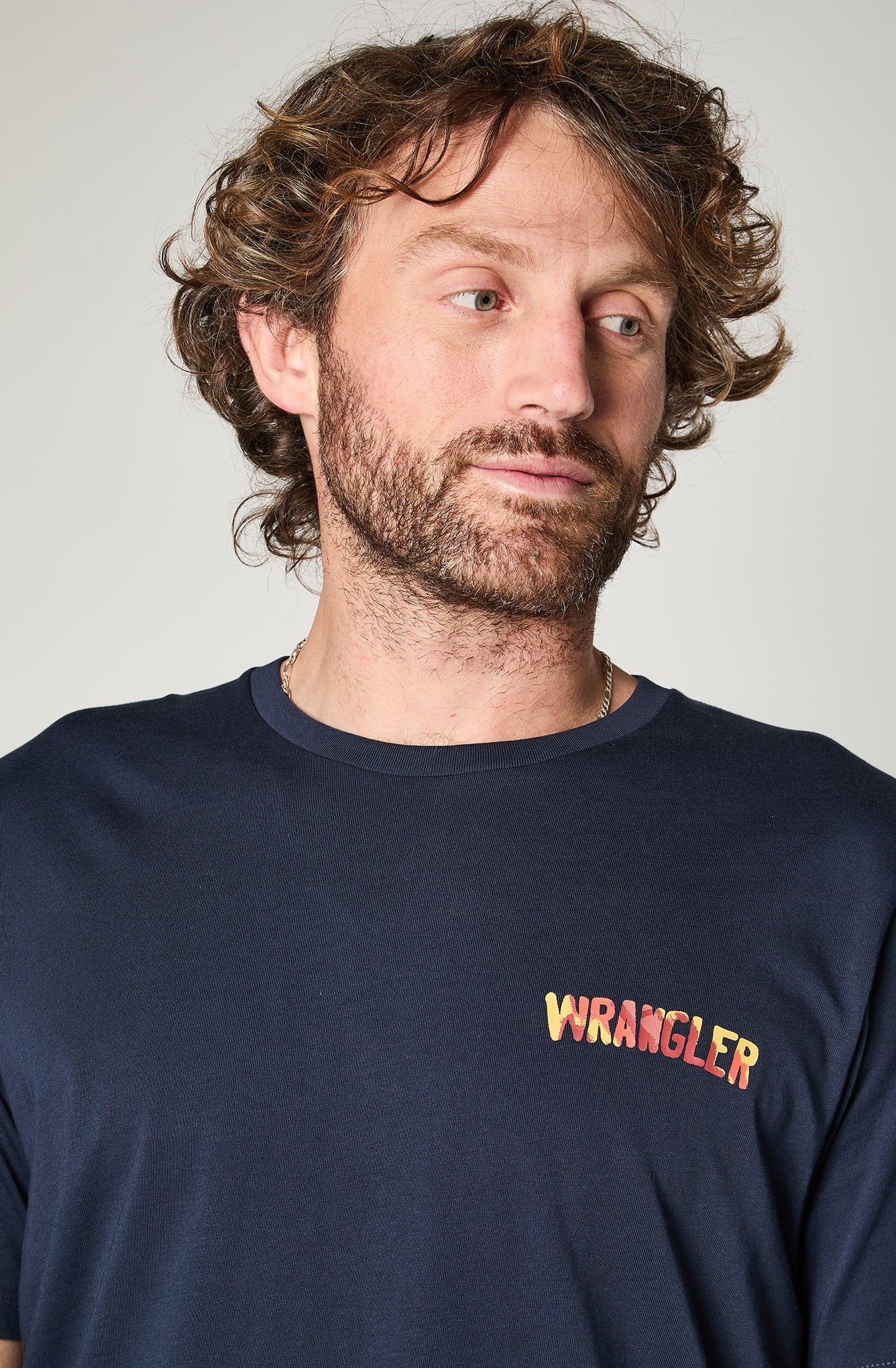 Polera Hombre Wrangler Jeans Navy