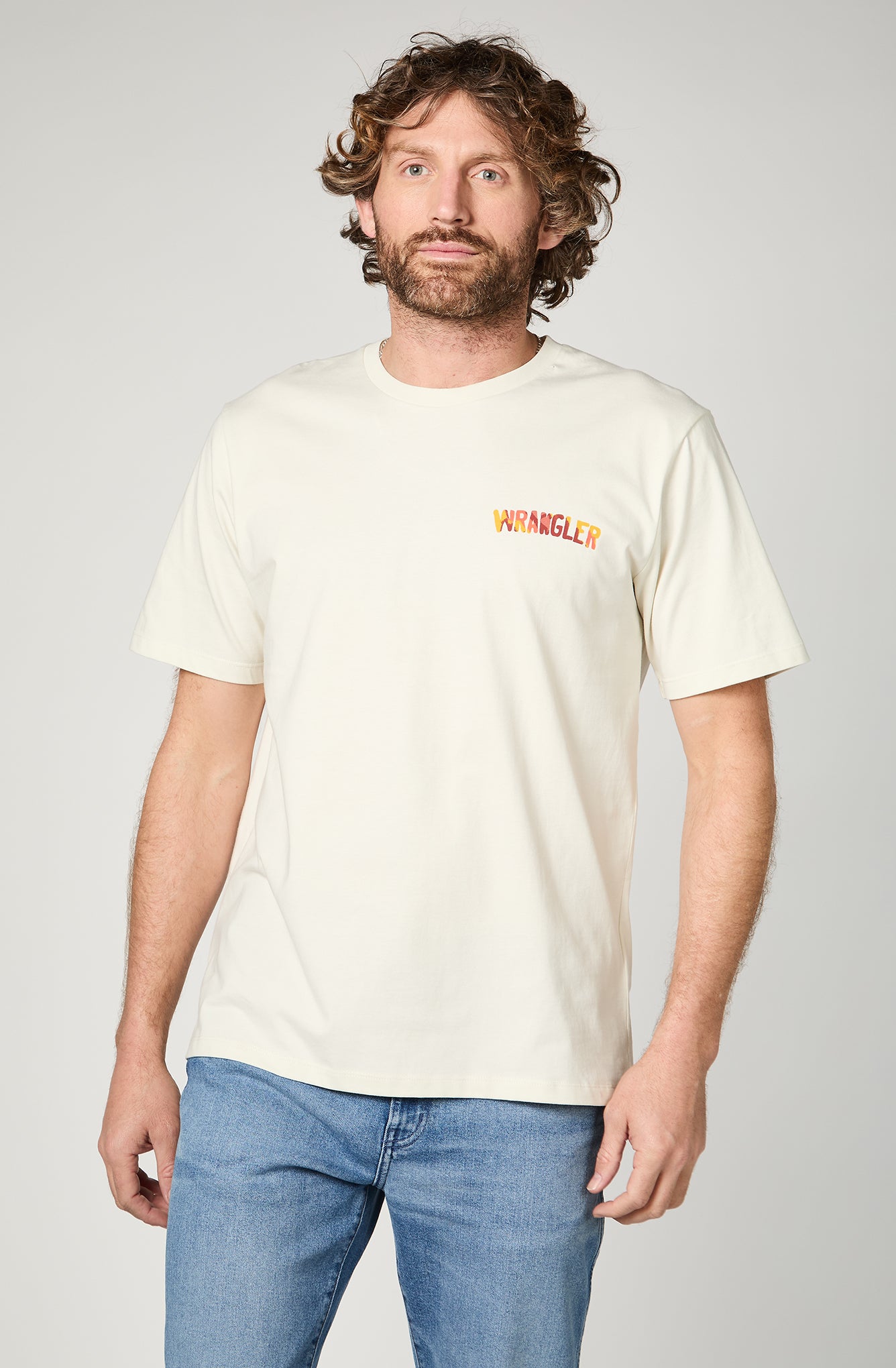 Polera Hombre Graphic Tee White