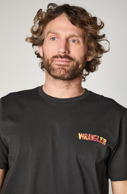 Polera Hombre Graphic Tee black