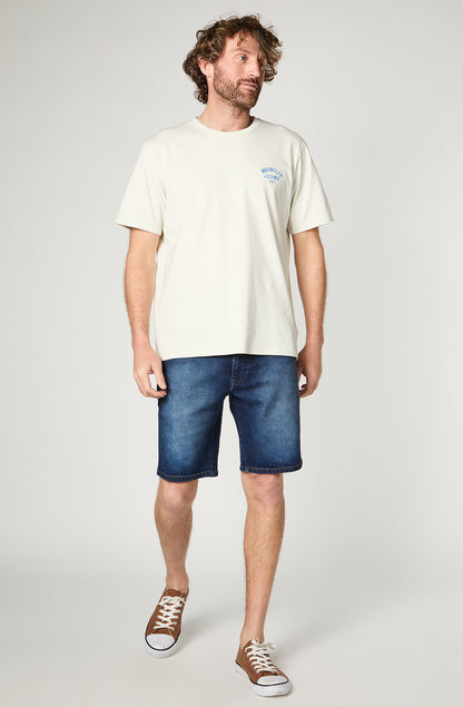 Polera Hombre Logo Tee White