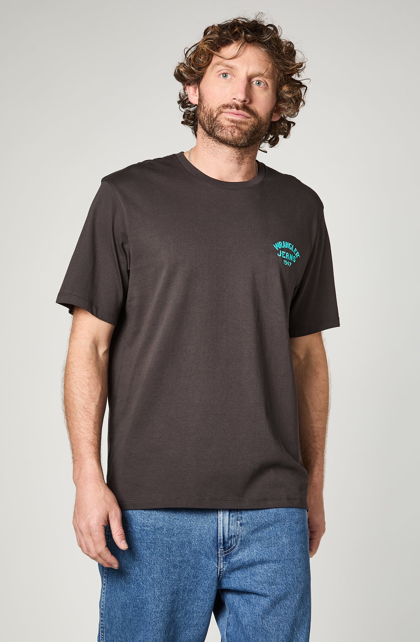 Polera Hombre Logo Tee Black