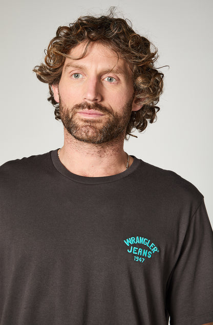 Polera Hombre Logo Tee Black