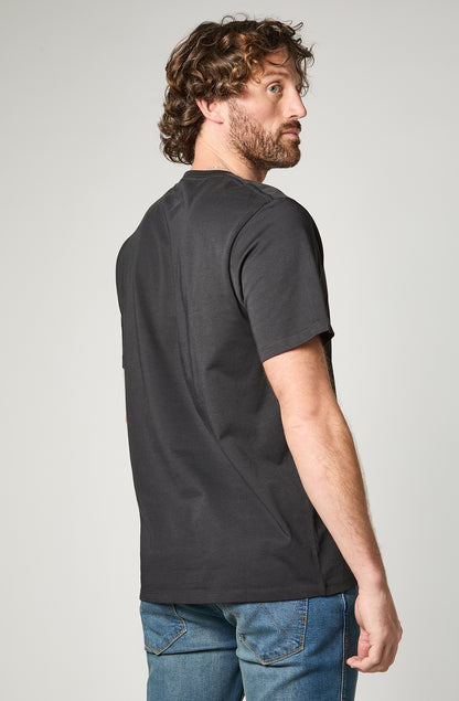 Polera Hombre Ride of Life American Print Faded Black
