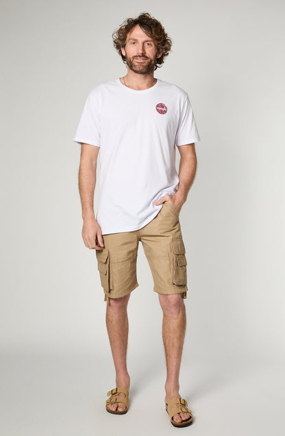 Shorts Hombre Beige