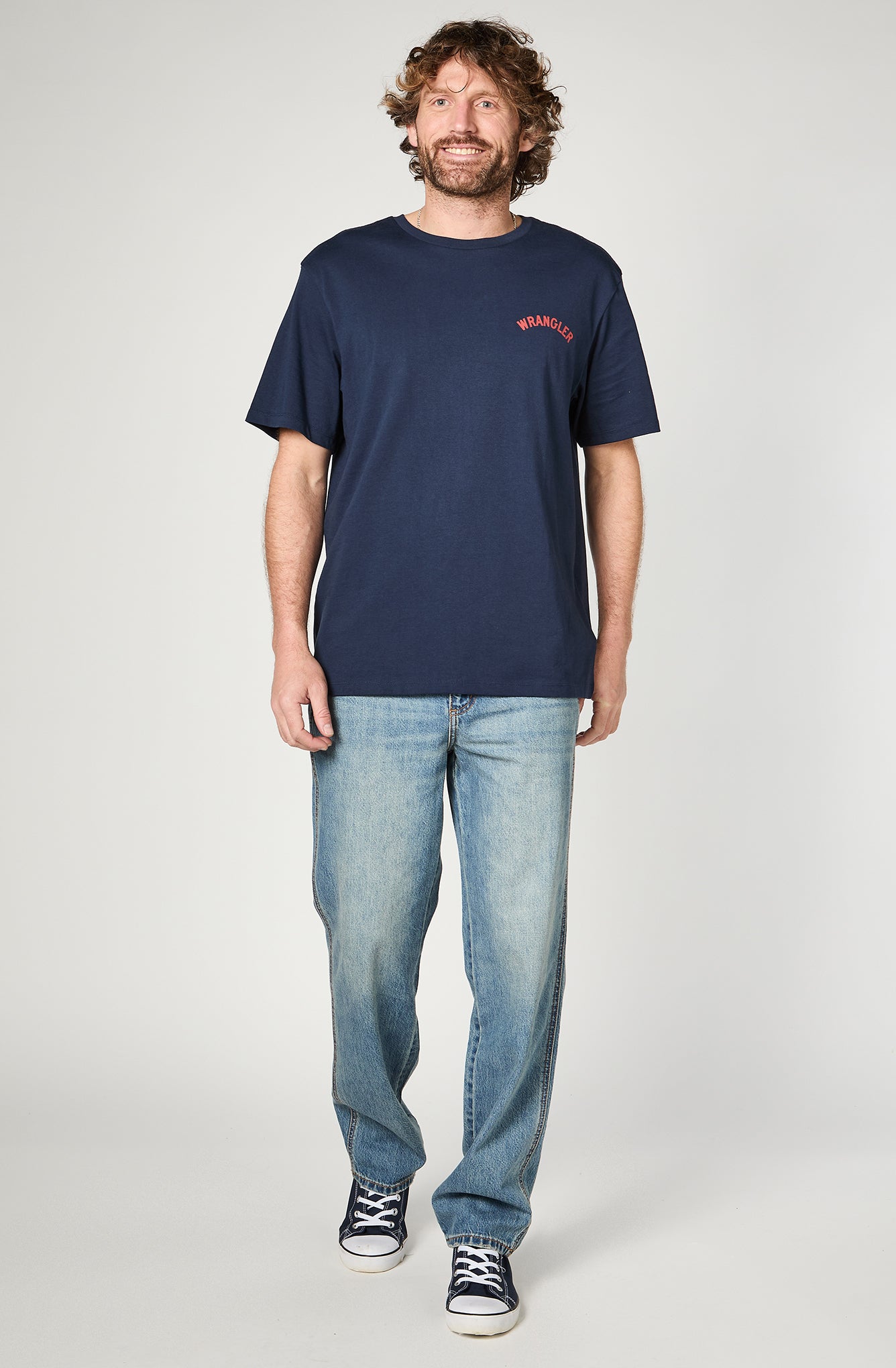 Polera Hombre Graphic Tee Navy