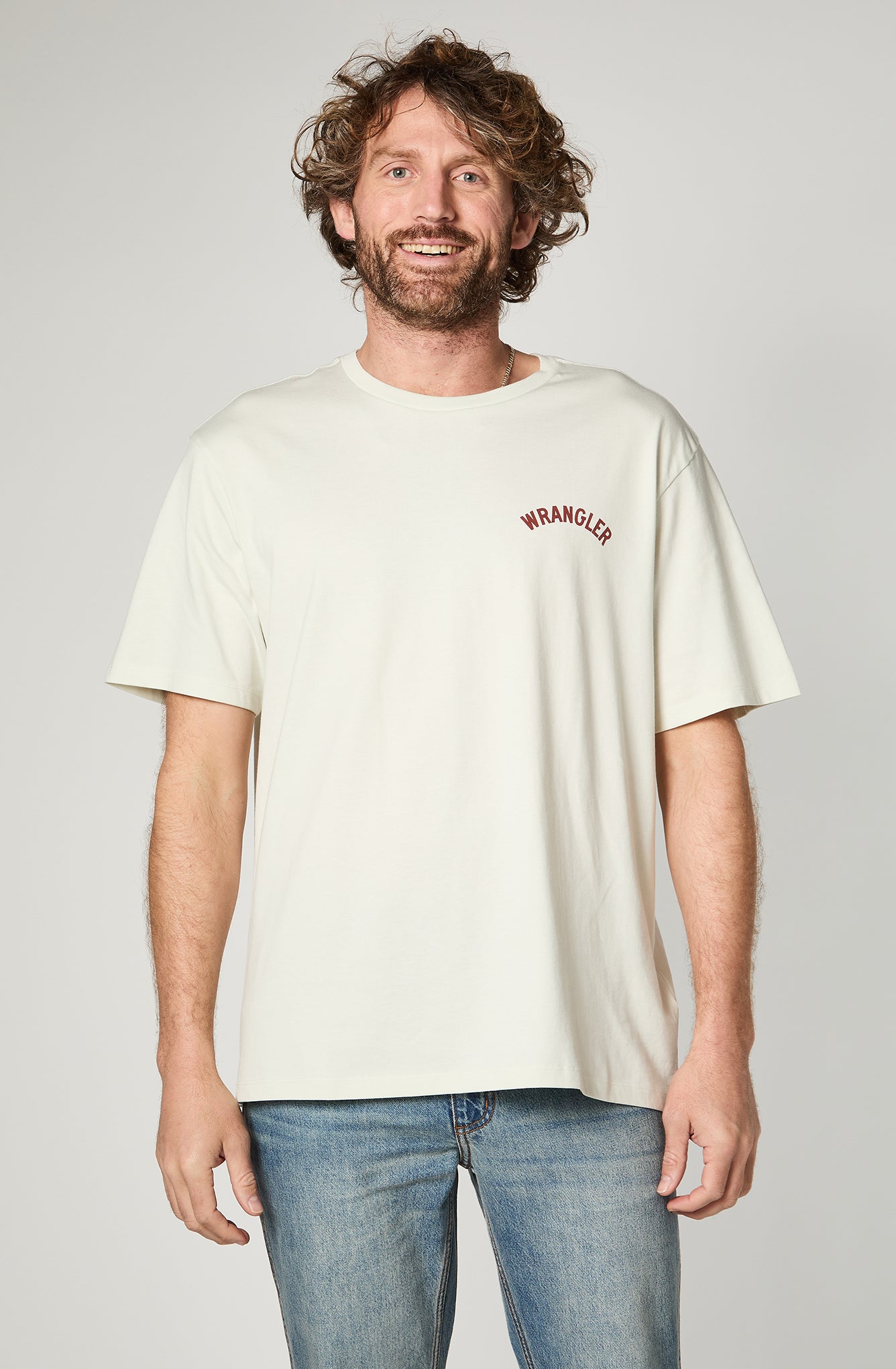 Polera Hombre Graphic Tee White