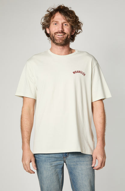 Polera Hombre Graphic Tee White