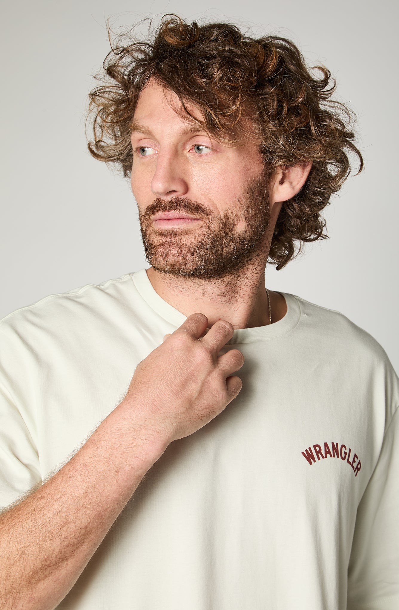Polera Hombre Graphic Tee White