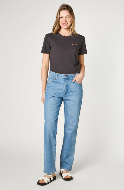 Jeans Mujer Sunset Mid Rise Straight