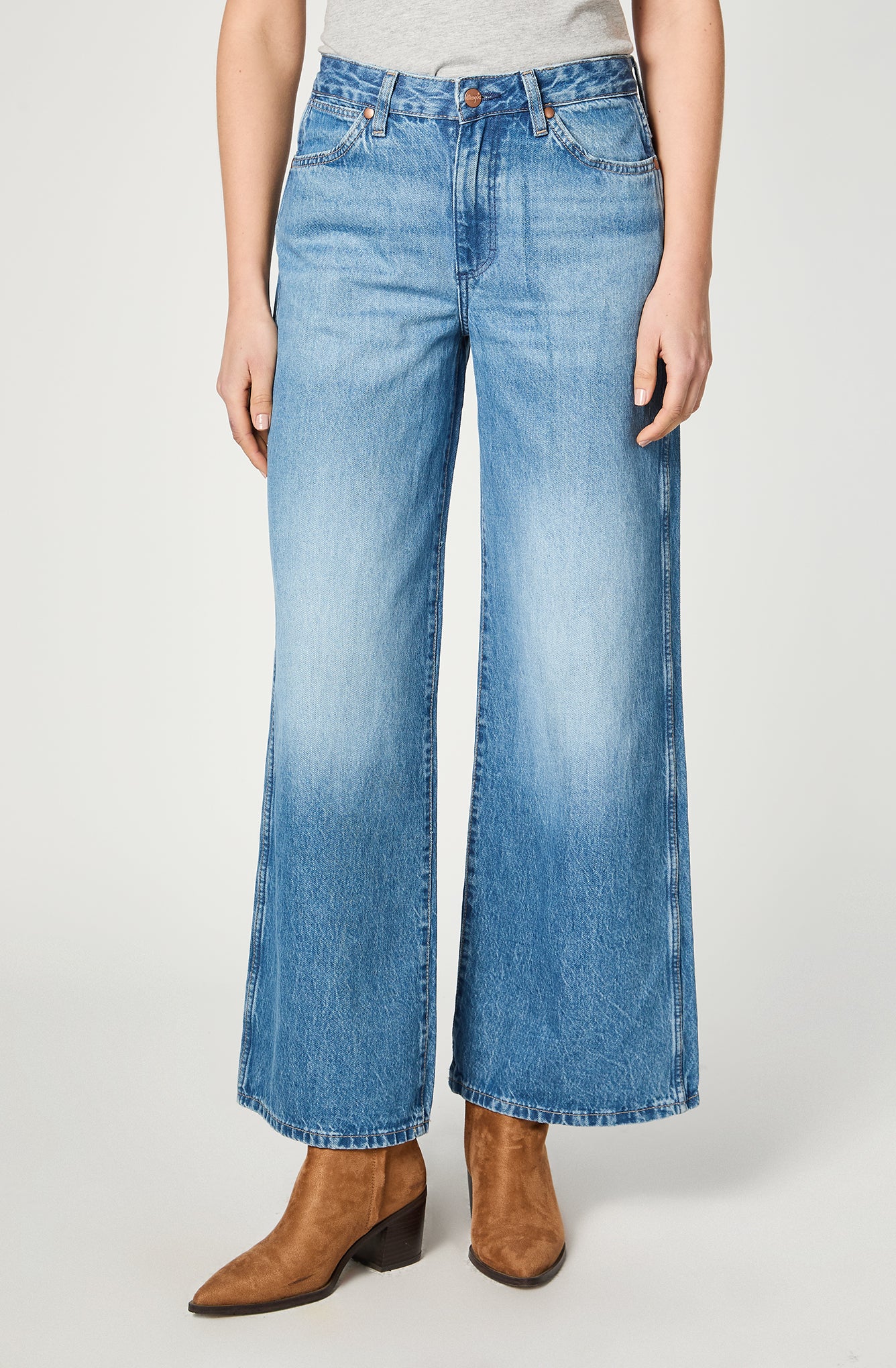 Jeans Mujer World wide Azul