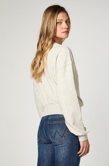 Sweatshirt Mujer Relaxed Cropped Legend
