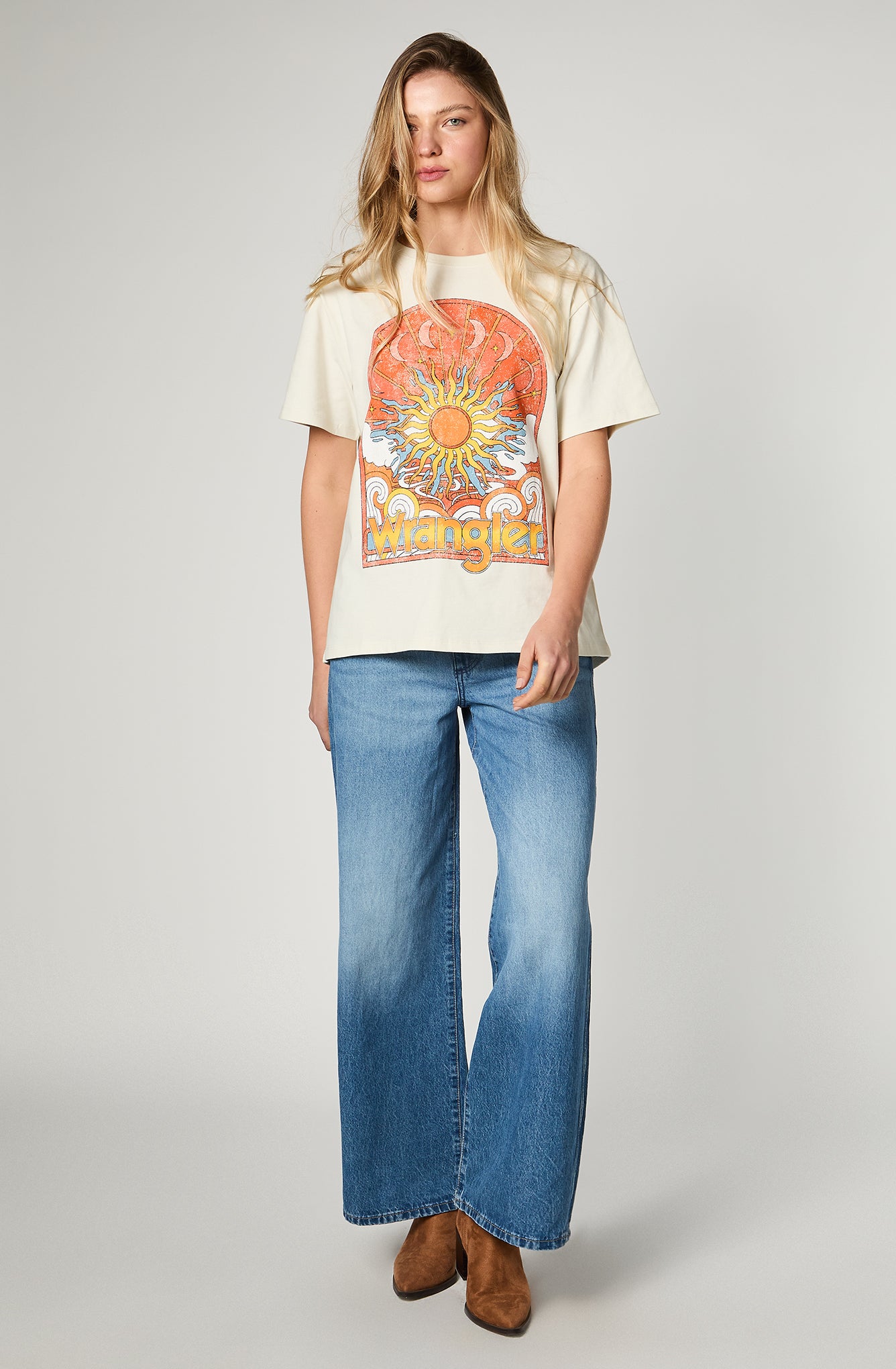 Polera Mujer Loose Girlfriend Tee