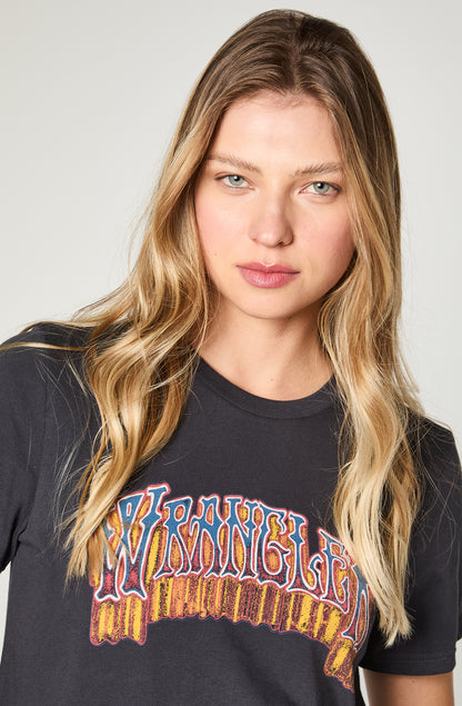 Polera Mujer Graphic Tee Faded Black