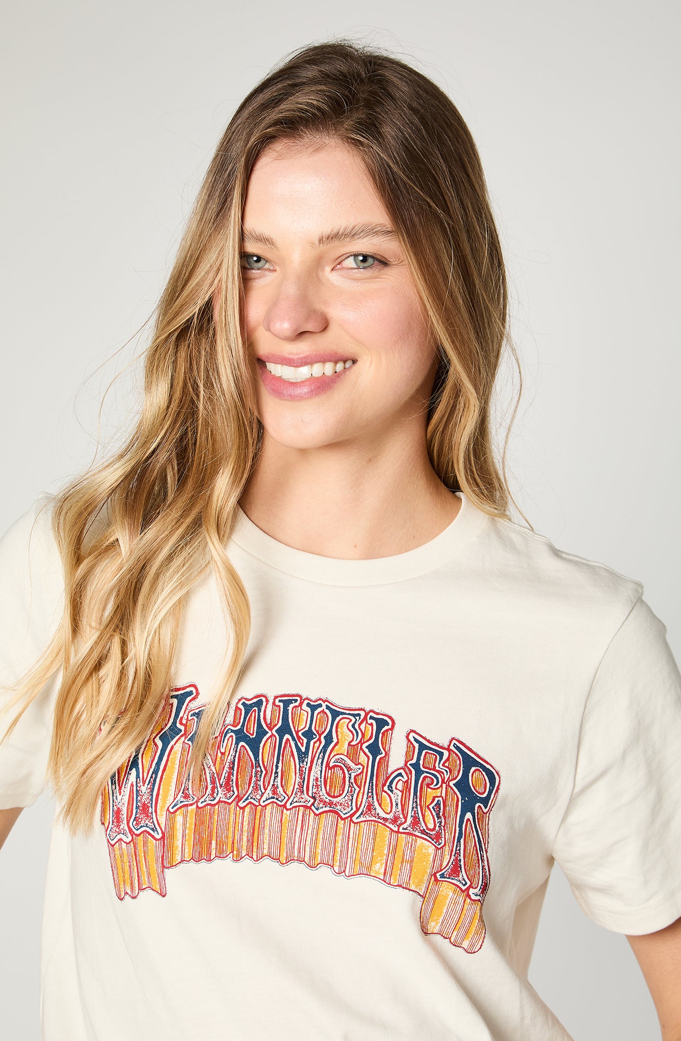Polera Mujer Graphic Tee Vintage White